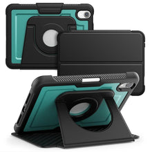 Load image into Gallery viewer, Honeycomb Magnetic Rotation Holder Leather Smart Tablet Case, For iPad Air 13 2026 / 2025 / 2024, For iPad Air 11 2026 / 2025 / 2024, For iPad Pro 13 2025 / 2024, For iPad Pro 11 2025 / 2024, For iPad 2025 / 2022, For iPad mini 2024 / mini 6           ...