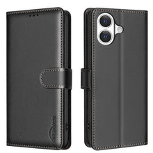 Load image into Gallery viewer, Litchi Texture RFID Anti-theft Leather Phone Case, For iPhone 17 Pro Max, For iPhone 17 Pro, For iPhone 17, For iPhone Air