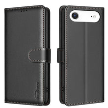 Load image into Gallery viewer, Litchi Texture RFID Anti-theft Leather Phone Case, For iPhone 17 Pro Max, For iPhone 17 Pro, For iPhone 17, For iPhone Air