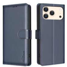 Load image into Gallery viewer, Litchi Texture RFID Anti-theft Leather Phone Case, For iPhone 17 Pro Max, For iPhone 17 Pro, For iPhone 17, For iPhone Air