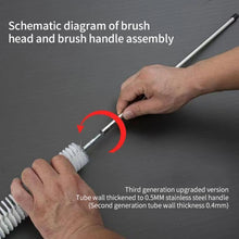 Load image into Gallery viewer, Car Water Tank Radiator Cleaning Brush