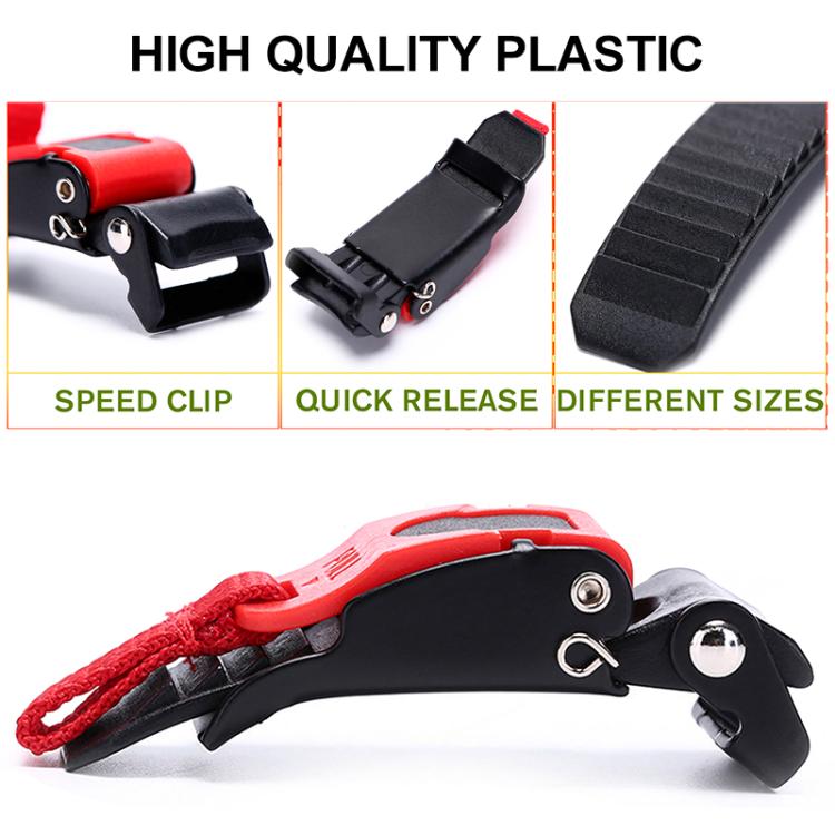 SOMAN QB12 Motorcycle Helmet Buckle Universal Quick Release Plastic Clip, QB12