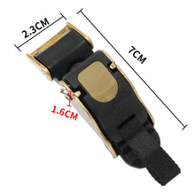 Load image into Gallery viewer, SOMAN QB11 Motorcycle Helmet Buckle Universal Quick Release Clip Copper Plated Buckle, QB121