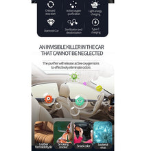 Load image into Gallery viewer, Solar Energy Car Air Purifier with Number Plate, Solar Energy Air Purifier