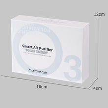 Load image into Gallery viewer, Solar Energy Car Air Purifier with Number Plate, Solar Energy Air Purifier