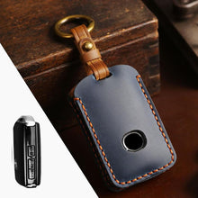 Load image into Gallery viewer, For Mazda Axela Hallmo B023 Crazy Horse Cowhide Car Key Protection Cover, For Mazda Axela