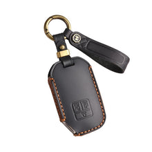 Load image into Gallery viewer, For Kia Carnival Hallmo B087 Crazy Horse Cowhide Car Key Protection Cover, For Kia Carnival