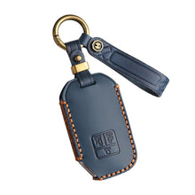 Load image into Gallery viewer, For Kia Carnival Hallmo B087 Crazy Horse Cowhide Car Key Protection Cover, For Kia Carnival