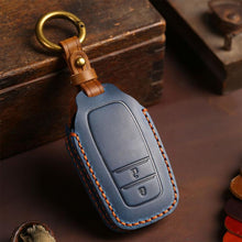 Load image into Gallery viewer, For Toyota Corolla 2-button B110 Crazy Horse Cowhide Car Key Protection Cover, For Toyota Corolla 2-button