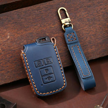 Load image into Gallery viewer, For Toyota North American 4-button C011 Crazy Horse Cowhide Car Key Protection Cover, For Toyota North American 4-button