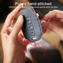 Load image into Gallery viewer, For Kia Carnival SX Hallmo E171 Crazy Horse Cowhide Car Key Protection Cover, For Kia Carnival SX