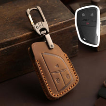 Load image into Gallery viewer, For Buick Envision Plus 2023 Hallmo Crazy Horse Cowhide Car Key Protection Cover, For Buick Envision Plus 2023 3-button, For Buick Envision Plus 2023 4-button, For Buick Envision Plus 2023 5-button, For Buick Envision Plus 2023 6-button
