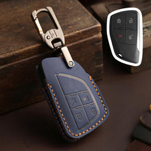 Load image into Gallery viewer, For Buick Envision Plus 2023 Hallmo Crazy Horse Cowhide Car Key Protection Cover, For Buick Envision Plus 2023 3-button, For Buick Envision Plus 2023 4-button, For Buick Envision Plus 2023 5-button, For Buick Envision Plus 2023 6-button