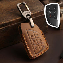 Load image into Gallery viewer, For Buick Envision Plus 2023 Hallmo Crazy Horse Cowhide Car Key Protection Cover, For Buick Envision Plus 2023 3-button, For Buick Envision Plus 2023 4-button, For Buick Envision Plus 2023 5-button, For Buick Envision Plus 2023 6-button