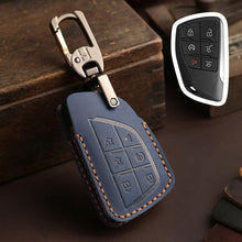 Load image into Gallery viewer, For Buick Envision Plus 2023 Hallmo Crazy Horse Cowhide Car Key Protection Cover, For Buick Envision Plus 2023 3-button, For Buick Envision Plus 2023 4-button, For Buick Envision Plus 2023 5-button, For Buick Envision Plus 2023 6-button