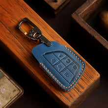 Load image into Gallery viewer, For Buick Envision Plus 2023 Hallmo Crazy Horse Cowhide Car Key Protection Cover, For Buick Envision Plus 2023 3-button, For Buick Envision Plus 2023 4-button, For Buick Envision Plus 2023 5-button, For Buick Envision Plus 2023 6-button