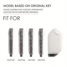 Load image into Gallery viewer, For Kia K3 / K5 2024 Hallmo Crazy Horse Cowhide Car Key Protection Cover, For Kia K3 5-button, For Kia K3 6-button, For Kia K3 7-button, For Kia K3 8-button, For Kia K3 9-button