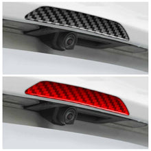Load image into Gallery viewer, For Tesla Model 3 / Y / S / X Carbon Fiber Car Trunk Logo Decorative Sticker, Car Trunk Logo