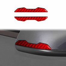 Load image into Gallery viewer, For Tesla Model 3 / Y / S / X 2pcs/Set Carbon Fiber Car Rearview Mirror Anti-collision Decorative Sticker, Car Rearview Mirror Anti-collision