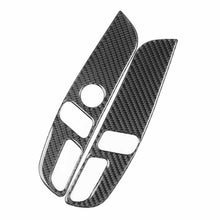 Load image into Gallery viewer, For Tesla Model 3 2023- 2pcs/Set Carbon Fiber Car Seat Adjustment Panel Decorative Sticker, 2pcs/Set Car Seat Adjustment Panel, Left Drive, 2pcs/Set Car Seat Adjustment Panel, Right Drive