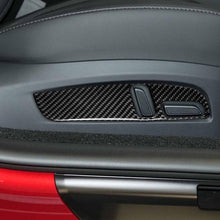 Load image into Gallery viewer, For Tesla Model 3 2023- 2pcs/Set Carbon Fiber Car Seat Adjustment Panel Decorative Sticker, 2pcs/Set Car Seat Adjustment Panel, Left Drive, 2pcs/Set Car Seat Adjustment Panel, Right Drive
