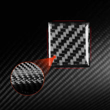 Load image into Gallery viewer, For Tesla Model 3 2019-2022 / Model Y 2019-2024 Carbon Fiber Car Emergency Light Button Decorative Sticker, For Tesla Model 3 2019-2022 / Model Y 2019-2024 Car Emergency Light Button