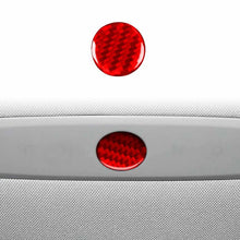 Load image into Gallery viewer, For Tesla Model 3 2023- Carbon Fiber Car Emergency Light Button Decorative Sticker, For Tesla Model 3 2023- Car Emergency Light Button