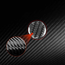 Load image into Gallery viewer, For Tesla Model 3 2023- Carbon Fiber Car Emergency Light Button Decorative Sticker, For Tesla Model 3 2023- Car Emergency Light Button