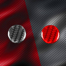 Load image into Gallery viewer, For Tesla Model 3 2023- Carbon Fiber Car Emergency Light Button Decorative Sticker, For Tesla Model 3 2023- Car Emergency Light Button