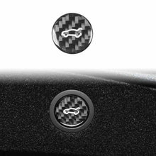 Load image into Gallery viewer, For Tesla Model 3 2023+ / Y New Edition 2025+ Carbon Fiber Car Trunk Button Decorative Sticker, For Tesla Model 3 2023+ / Y New Edition 2025+ Car Trunk Button