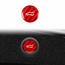 Load image into Gallery viewer, For Tesla Model 3 2023+ / Y New Edition 2025+ Carbon Fiber Car Trunk Button Decorative Sticker, For Tesla Model 3 2023+ / Y New Edition 2025+ Car Trunk Button