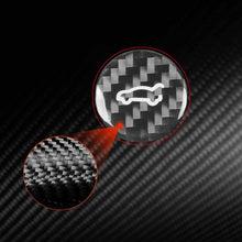 Load image into Gallery viewer, For Tesla Model 3 2023+ / Y New Edition 2025+ Carbon Fiber Car Trunk Button Decorative Sticker, For Tesla Model 3 2023+ / Y New Edition 2025+ Car Trunk Button