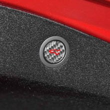 Load image into Gallery viewer, For Tesla Model 3 2023+ / Y New Edition 2025+ Carbon Fiber Car Trunk Button Decorative Sticker, For Tesla Model 3 2023+ / Y New Edition 2025+ Car Trunk Button