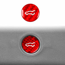 Load image into Gallery viewer, For Tesla Model 3 2019-2023 / Y 2019-2024 Carbon Fiber Car Trunk Button Decorative Sticker, For Tesla Model 3 2019-2023 / Y 2019-2024 Car Trunk Button