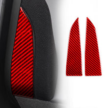 Load image into Gallery viewer, For Tesla Model 3 2023- 2pcs/Set Carbon Fiber Car Interior Door A-Pillar Decorative Sticker, Car Interior Door A-Pillar