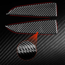 Load image into Gallery viewer, For Tesla Model 3 2023- 2pcs/Set Carbon Fiber Car Interior Door A-Pillar Decorative Sticker, Car Interior Door A-Pillar