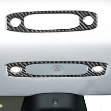 Load image into Gallery viewer, For Tesla Model 3 2023- Carbon Fiber Car Front Reading Light Panel Decorative Sticker, For Tesla Model 3 2023- Car Front Reading Light Panel