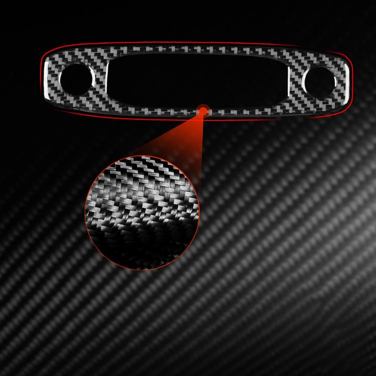 For Tesla Model 3 2023- Carbon Fiber Car Front Reading Light Panel Decorative Sticker, For Tesla Model 3 2023- Car Front Reading Light Panel