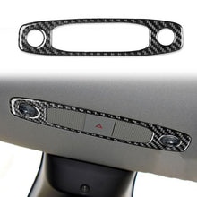 Load image into Gallery viewer, For Tesla Model 3 2017-2022 / Y 2020-2024 Carbon Fiber Car Front Reading Light Panel Decorative Sticker, For Tesla Model 3 2017-2022 / Y 2020-2024 Car Front Reading Light Panel