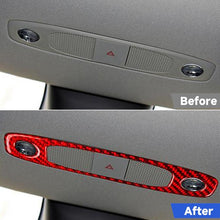 Load image into Gallery viewer, For Tesla Model 3 2017-2022 / Y 2020-2024 Carbon Fiber Car Front Reading Light Panel Decorative Sticker, For Tesla Model 3 2017-2022 / Y 2020-2024 Car Front Reading Light Panel