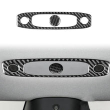 Load image into Gallery viewer, For Tesla Model 3 2023- 2pcs/Set Carbon Fiber Car Reading Light Panel Decorative Sticker, For Tesla Model 3 2023- Car Reading Light Panel