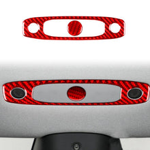 Load image into Gallery viewer, For Tesla Model 3 2023- 2pcs/Set Carbon Fiber Car Reading Light Panel Decorative Sticker, For Tesla Model 3 2023- Car Reading Light Panel