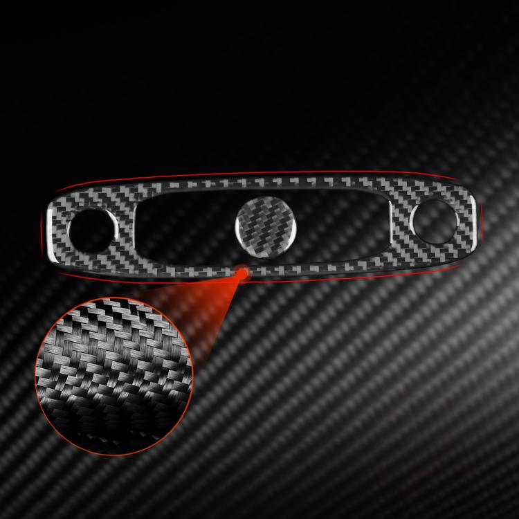 For Tesla Model 3 2023- 2pcs/Set Carbon Fiber Car Reading Light Panel Decorative Sticker, For Tesla Model 3 2023- Car Reading Light Panel