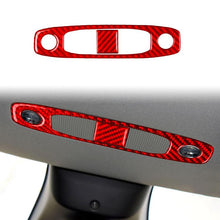 Load image into Gallery viewer, For Tesla Model 3 2019-2022 / Y 2019-2024 2pcs/Set Carbon Fiber Car Reading Light Panel Decorative Sticker, For Tesla Model 3 2019-2022 / Y 2019-2024 Car Reading Light Panel