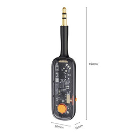 BOYI BY306 AUX Car FM Transmitter Wireless Bluetooth 5.3 Receiver, BY306