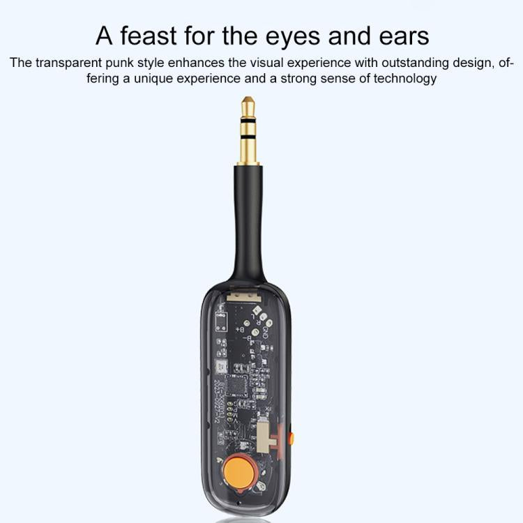BOYI BY306 AUX Car FM Transmitter Wireless Bluetooth 5.3 Receiver, BY306