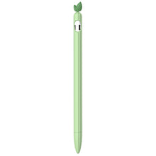 Load image into Gallery viewer, Contrasting Color Mint Leaf Silicone Non-slip Protective Cover, For Apple Pencil 1, For Apple Pencil 2