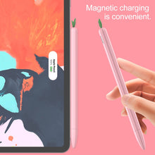 Load image into Gallery viewer, Contrasting Color Mint Leaf Silicone Non-slip Protective Cover, For Apple Pencil 1, For Apple Pencil 2