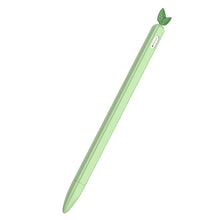 Load image into Gallery viewer, Contrasting Color Mint Leaf Silicone Non-slip Protective Cover, For Apple Pencil 1, For Apple Pencil 2