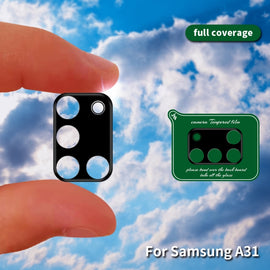 Silk Screen Luminous Ring Back Camera Lens Film, For Samsung Galaxy A31